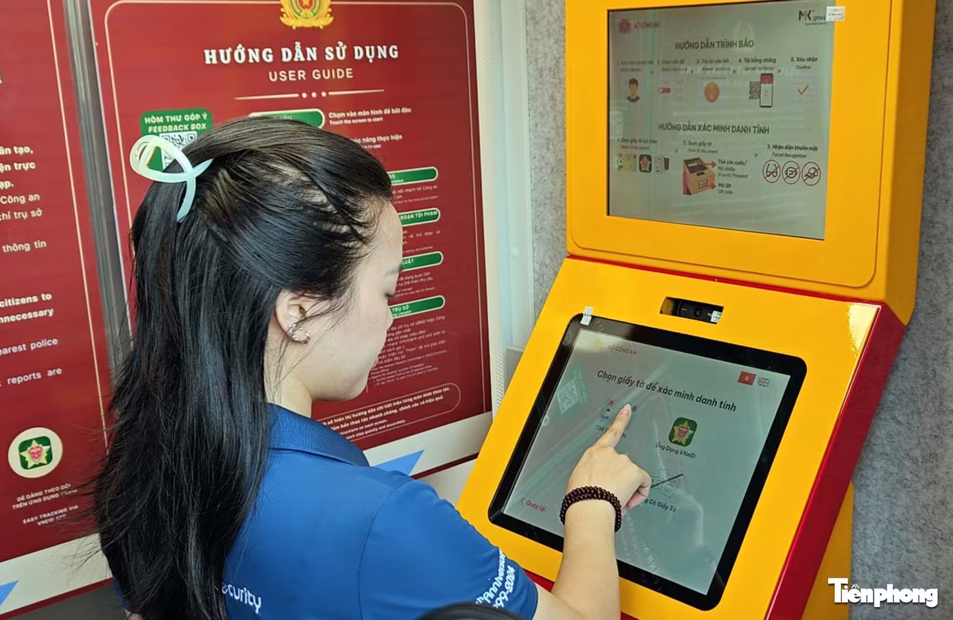 Ra mắt Ki-ốt 'Trạm cảnh sát thông minh' đầu tiên