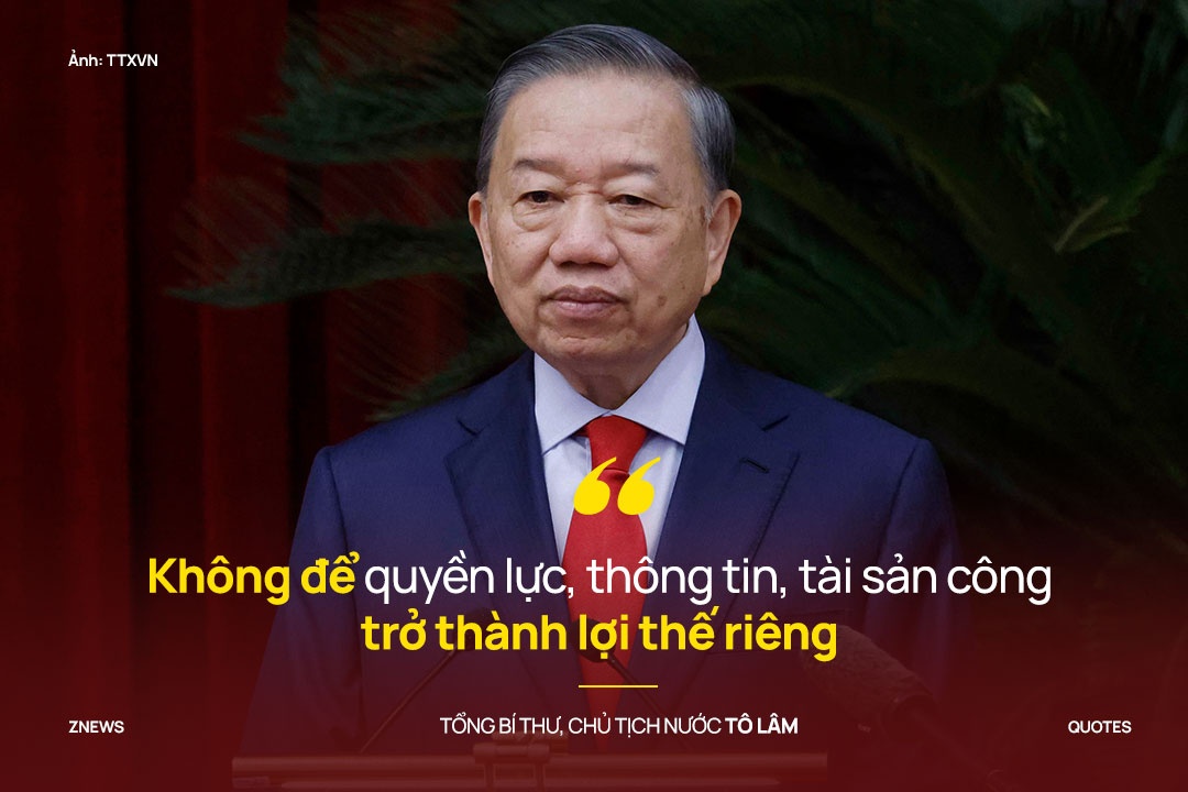 'Không để quyền lực, thông tin, tài sản công trở thành lợi thế riêng'