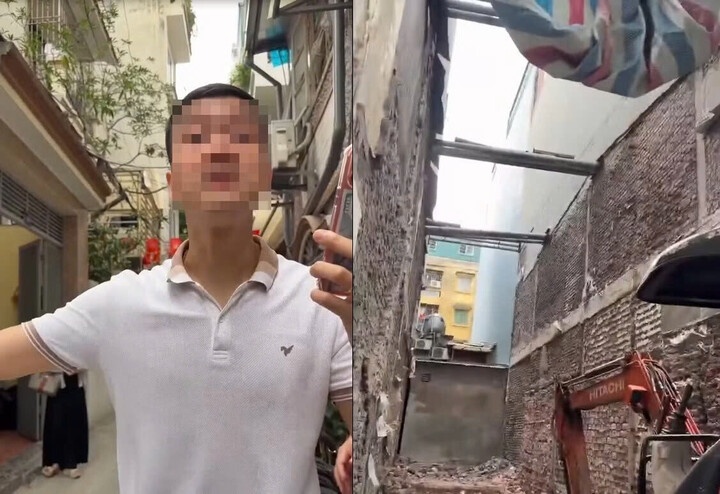 Tranh cãi chuyện phá dỡ nhà ở Hà Nội: Chủ nhà trình báo gì?