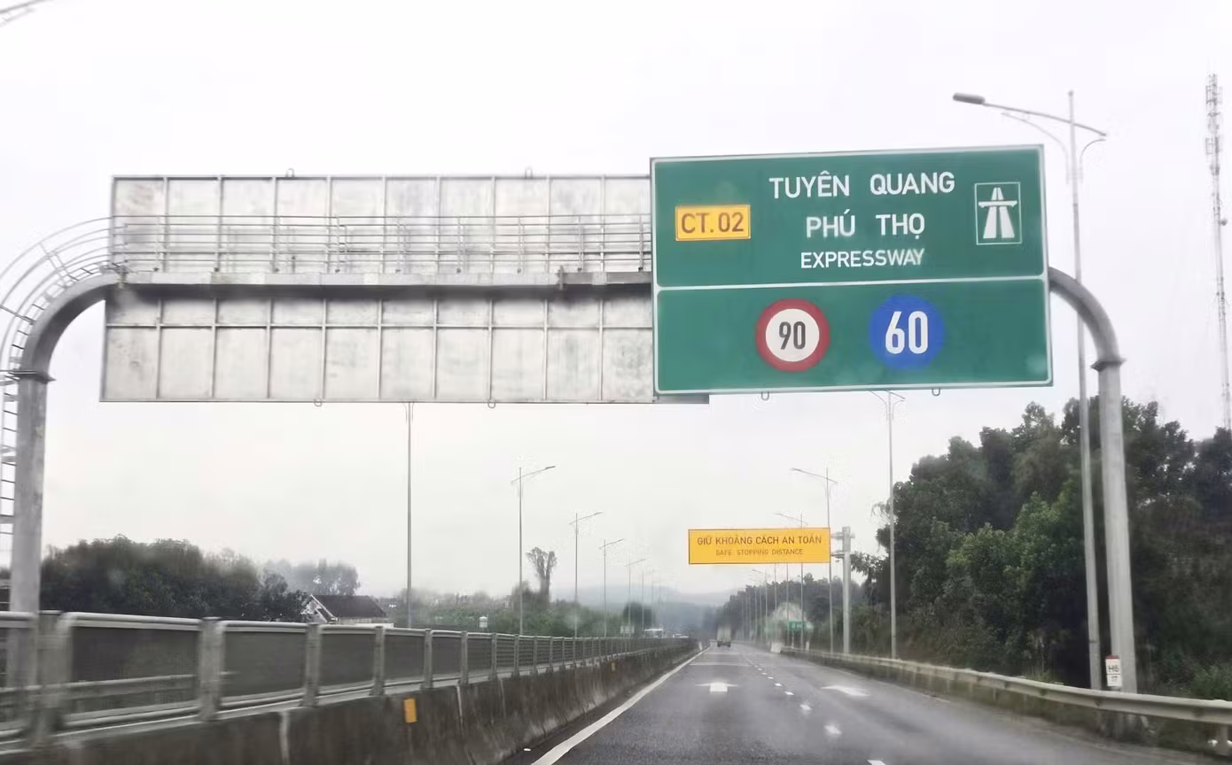 Đề xuất mở rộng cao tốc Tuyên Quang - Phú Thọ, nâng tốc độ 100 km/h