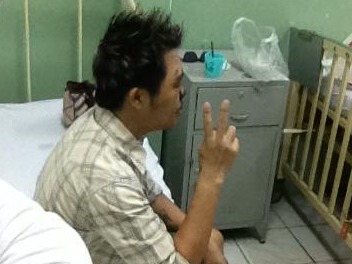 Anh dau tien cua Le Minh MTV sau tai nan nghiem trong hinh anh