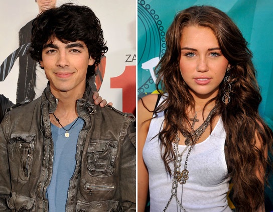 Joe Jonas 'to' bi Miley Cyrus du do hut can sa hinh anh