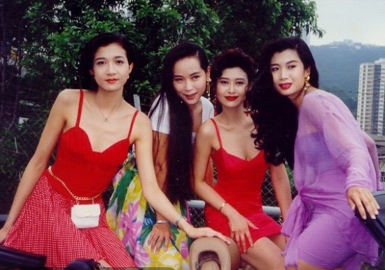 Anh thuo moi vao nghe cua cac my nhan dinh dam Hoa ngu hinh anh