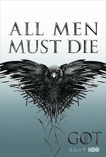 Poster chính thức của Game of Thrones mùa thứ tư.