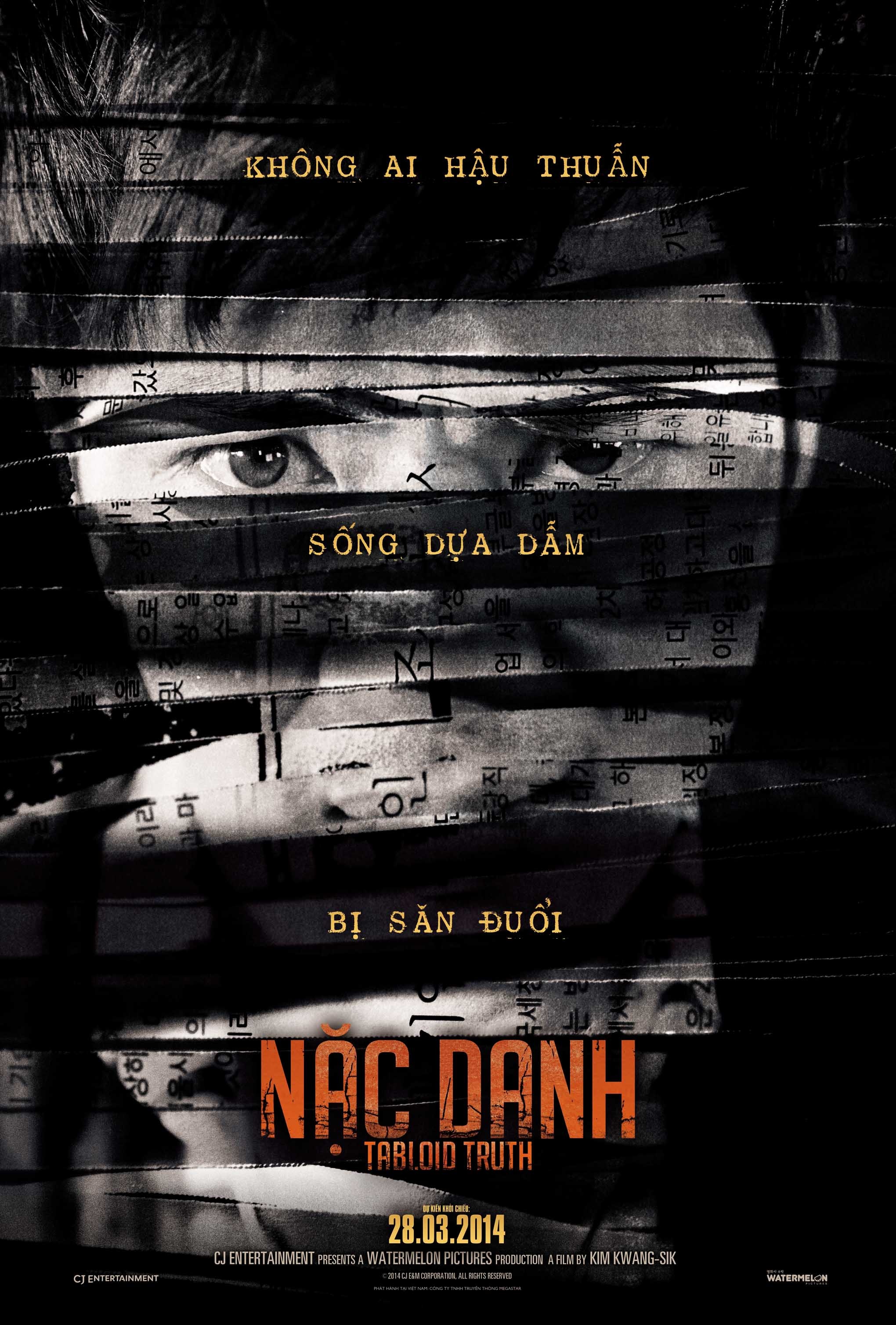 Poster chính thức của Tabloid Truth tại Việt Nam.