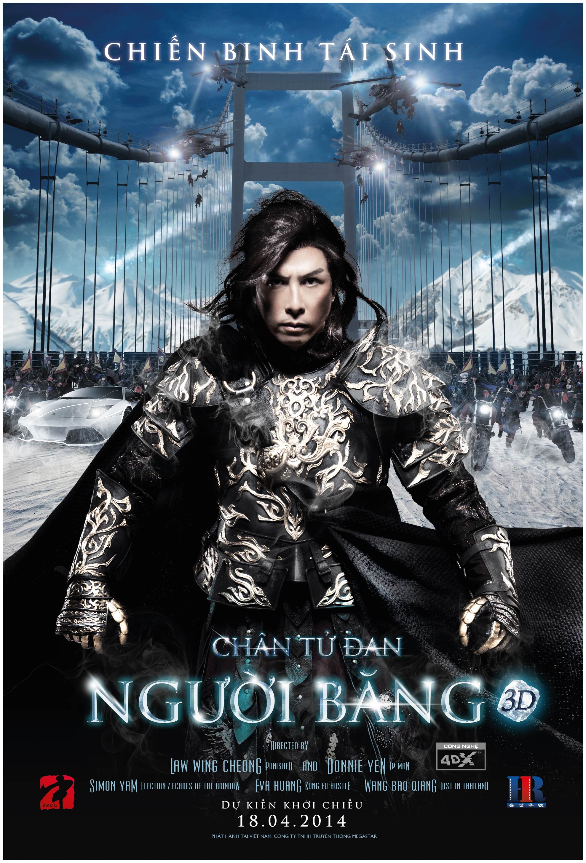 Poster chính thức của Băng Phong Hiệp tại Việt Nam.