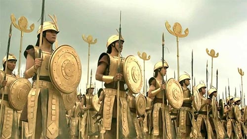 Phim có nhiều cảnh quay hoành tráng.