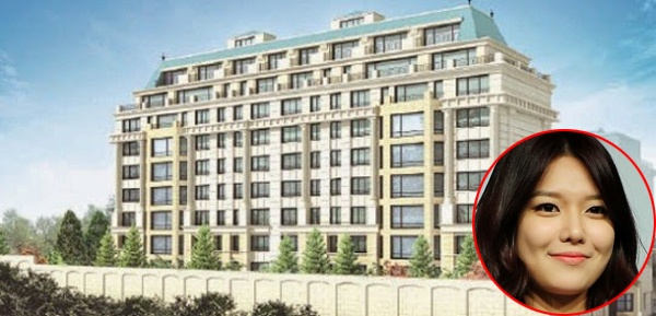 Sooyoung là thần tượng idol hiếm hoi ở trong căn villa sang trọng lên đến <abbr class=