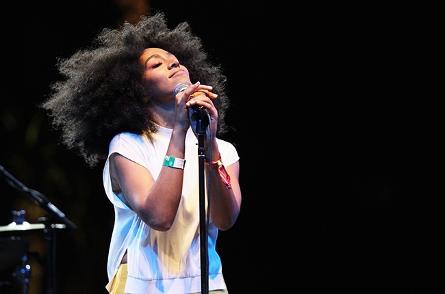Solange Knowles cũng có mặt trên sân khấu đêm ngày 19/4.