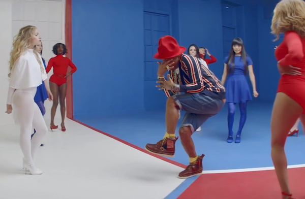 Video clip 'Marilyn Monroe' cua Pharrell Williams hinh anh