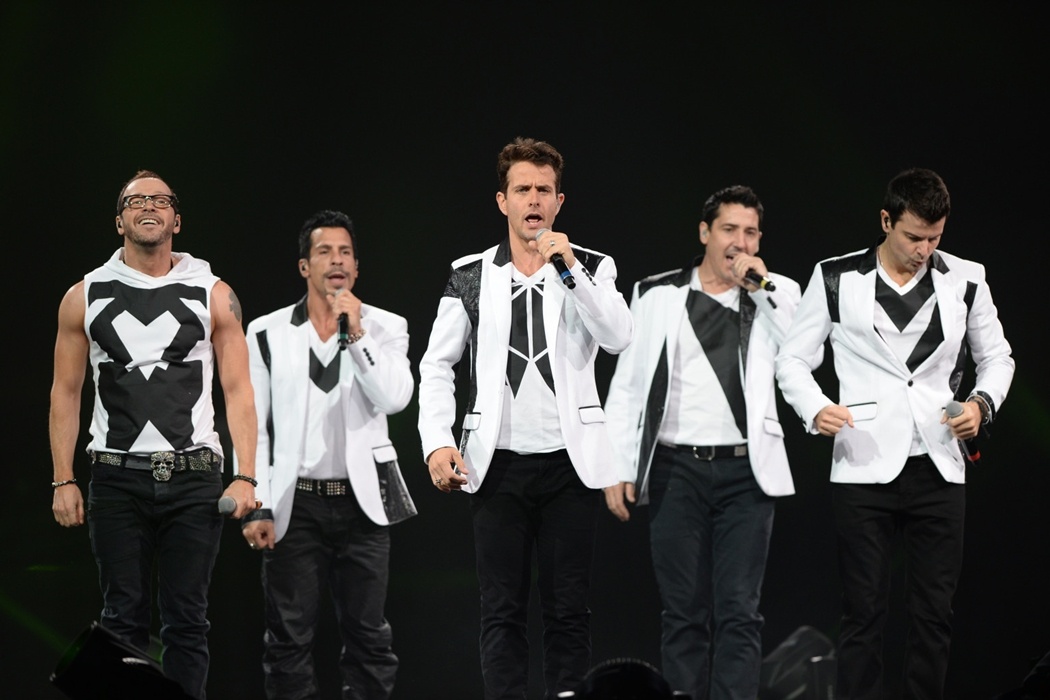 Bây giờ: Vào năm 2008, NKOTB bất ngờ tái hợp và cho ra mắt album mang tựa đề The Block. Nhờ hai bản hit Summertime và Single mà album này đã đạt vị trí cao trên nhiều bảng xếp hạng. Năm 2011, họ bắt tay với nhóm Backstreet Boys với chuyến lưu diễn NKOTBSB. New Kids on the Block hiện vẫn hoạt động ổn định và dự kiến sẽ đi lưu diễn trong mùa hè năm nay