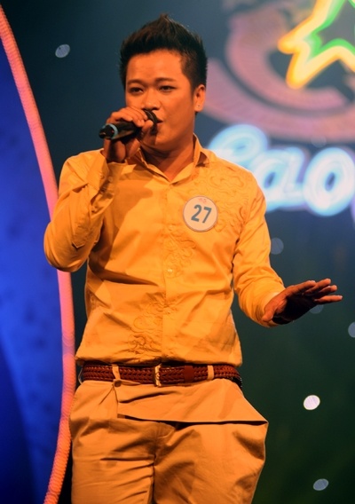 Anh Quân tại Sao mai điểm hẹn 2012.