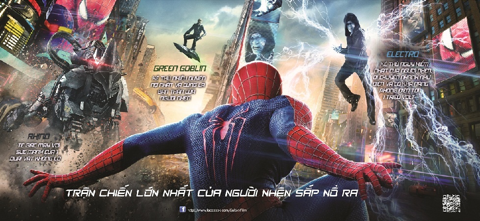 The Amazing Spider-Man 2 chính thức được khởi chiếu tại Việt Nam từ ngày 30/4.