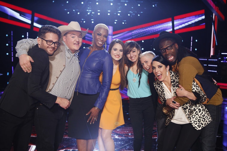 Top 8 The Voice Mỹ mùa 6.