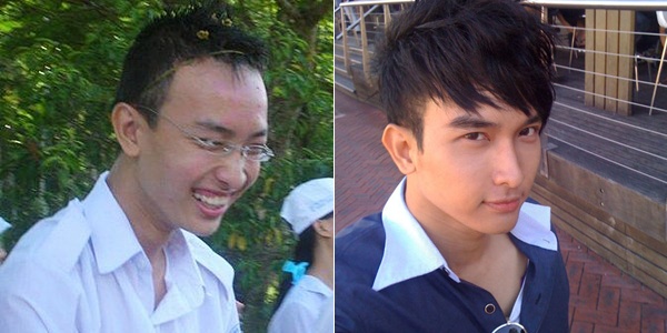 Hotboy Chan Than San là ví dụ điển hình cho việc lột xác bởi gương mặt anh thay đổi hoàn toàn so với thời học sinh từ đôi mắt phần mũi và cằm dài thon gọn. Trái với vẻ giản dị trước đây, Chan Than San thu hút bởi gương mặt điển trai xinh xắn, nước da trắng mịn, phong cách thời trang không kém các mỹ nam Hàn Quốc. 