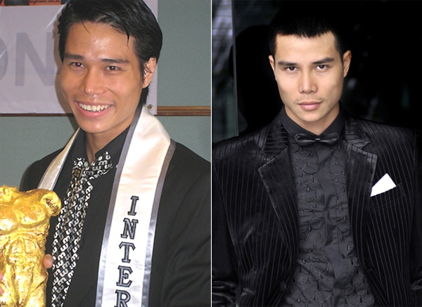 Cho tới khi gây chú ý bằng loạt bộ ảnh nude, Nam Vương 2008 dường như “lột xác” với làn da trắng sáng, phần mũi cao và thon, hài hòa với gương mặt. 