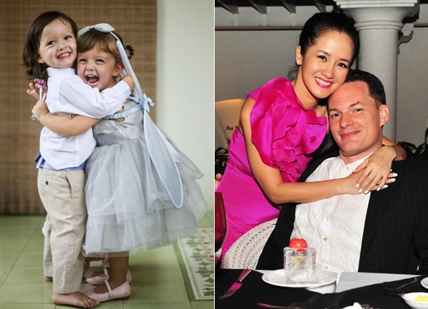 Vì đám cưới diễn ra trong bí mật nên công chúng không thể chiêm ngưỡng Hồng Nhung diện váy cưới ở tuổi 40. Làm đám cưới muộn, tới năm 42 tuổi Hồng Nhung mới mang thai cặp song sinh một trai một gái. Thời gian gần đây, diva đã tự tin khoe 2 con xinh xắn sau một thời gian dài giấu kín. 