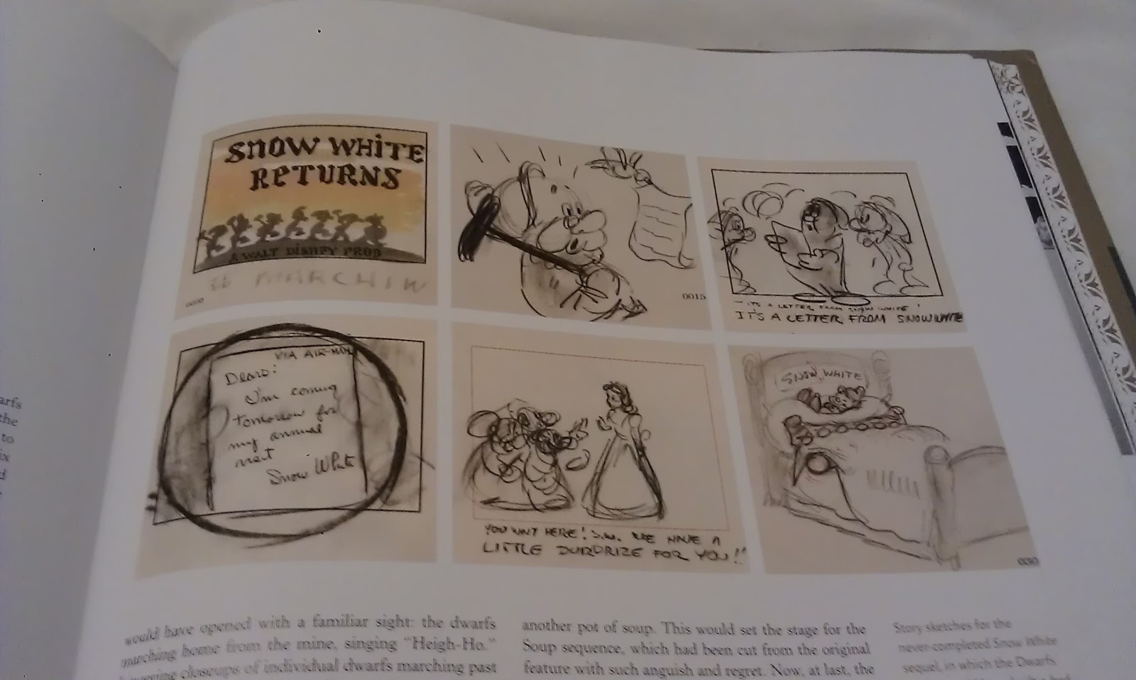 4.	Walt Disney từng lên kế hoạch làm một bộ phim ngắn tiếp nối Nàng Bạch Tuyết và bảy chú lùn với tựa đề là Nàng Bạch Tuyết trở lại. Bộ phim này thậm chí đã đi vào giai đoạn tiền kỳ nhưng rốt cuộc lại không bao giờ được hoàn thành vì những lý do không được hãng Disney tiết lộ