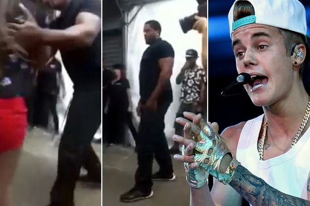 Tháng 11 năm ngoái, Justin Bieber có chuyến lưu diễn ở Brazil và đồng thời tổ chức buổi gặp fan. Không ít người đã phàn nàn rằng họ phải đợi hàng tiếng đồng hồ để gặp Justin trong vài giây rồi bị vệ sĩ của anh chàng kéo ra khỏi phòng. Trong một video đăng lên mạng có thể thấy rõ từng fan sau khi chụp ảnh với giọng ca Baby đều bị vệ sĩ “tống” ra ngoài ngay lập tức. 