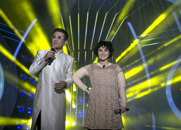 Vy Oanh gap su co khi gia Susan Boyle hinh anh