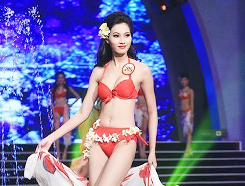 Ngam nhan sac cac hoa hau Viet o khoanh khac dang quang hinh anh