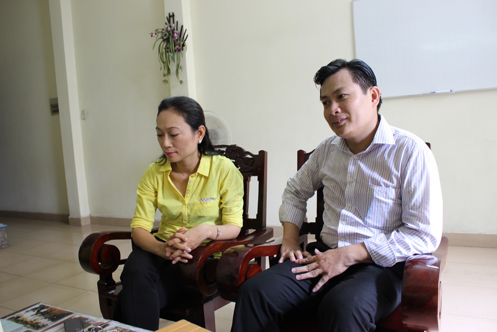 Trong buổi gặp gỡ, chị Hương và anh Ngọc đã truyền đạt cho Hoàng Hải những kinh nghiệm để anh thể hiện một ca khúc thuộc thể loại dân ca Nam Bộ trong chương trình Tuyệt đỉnh tranh tài.