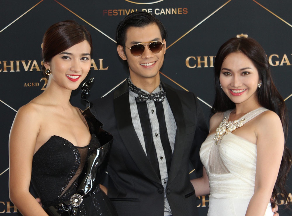 Kim Hien - Nhan Phuc Vinh rang ro o tham do Cannes hinh anh
