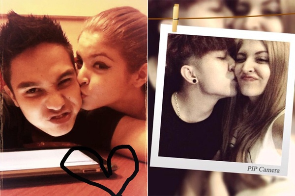 Andrea : yêu hot boy. 2 mối tình đình đám của mẫu Tây Andrea với Baggio và Yanbi đều là 2 hot boy nổi trội được khán giả trẻ hâm mộ. Baggio nổi bật với vóc dáng người mẫu và gương mặt lai Pháp điển trai, còn Yanbi được biết tới qua những ca khúc dành cho giới trẻ. 