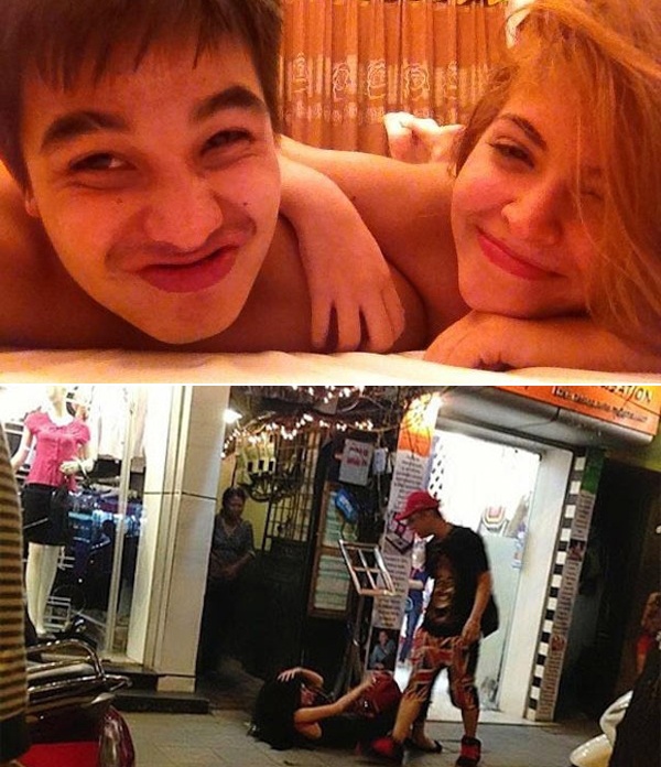 Trong thời gian hẹn hò 2 hot boy, Andrea liên tục có những scandal như ảnh giường chiếu với Baggio hồi năm 2012, xích mích dẫn tới xô xát ngoài phố 2 lần với Yanbi vào năm ngoái. Hiện tại, Andrea đang tạm thời lẻ bóng sau một thời gian ầm ĩ vì chuyện yêu đương. 