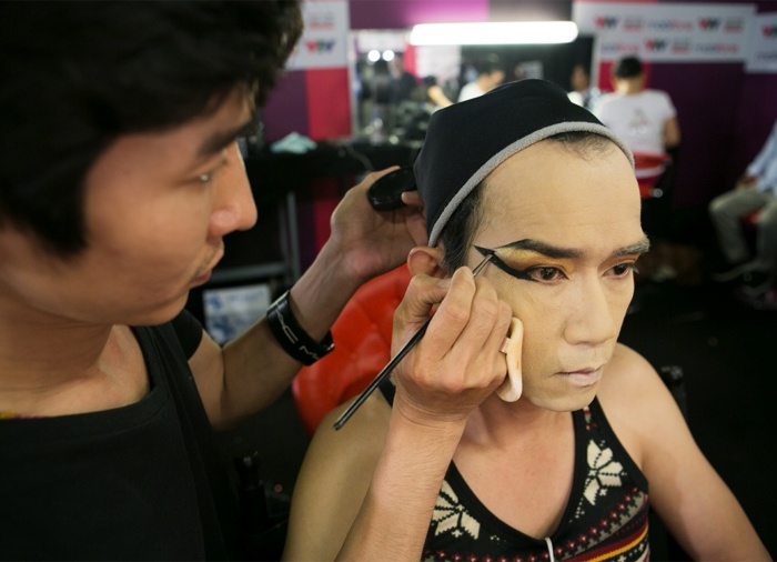 Minh Thuan bi che khi gia gai khong giong Ha Ho hinh anh