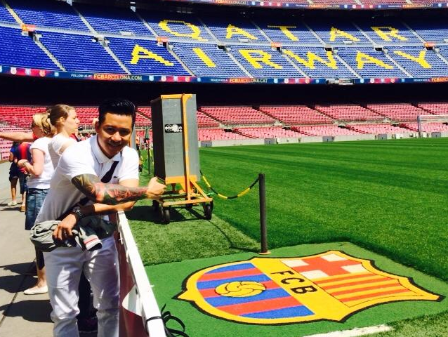 Tuan Hung ghe tham dai ban doanh cua Barcelona hinh anh