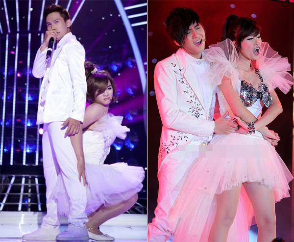 Hoài Lâm cũng khiêm tốn cho biết anh chỉ có thể giả được 70% về giọng hát của Đông Nhi đồng thời cử chỉ điệu bộ chưa được nữ tính. Về khoản này Hoài Lâm còn phải học hỏi nhiều ở người bố nuôi Hoài Linh – người có kinh nghiệm dày dặn giả gái trong từng chi tiết cử chỉ. 