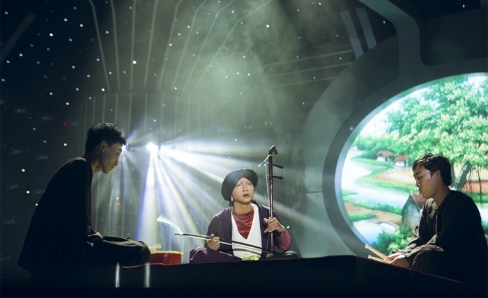 Hoai Lam hoa than thanh nghe nhan Ha Thi Cau hinh anh
