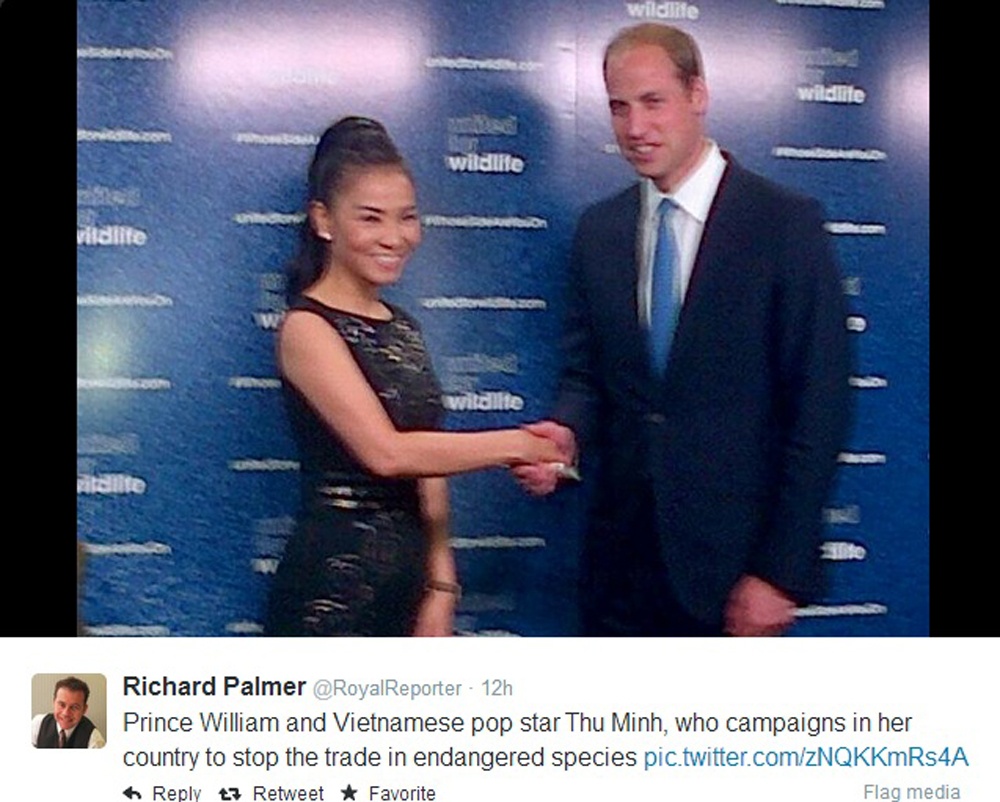 Thu Minh sẽ tiếp tục dùng sự ảnh hưởng của mình tại Việt Nam để kêu gọi công chúng nâng cao ý thức bảo vệ và chấm dứt việc săn trộm, sử dụng và buôn bán trái phép sừng tê giác.