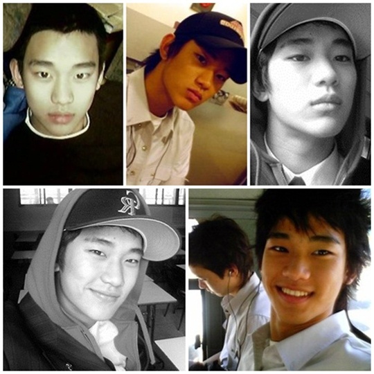 Ảnh thời nhỏ của mỹ nam xứ Hàn. 