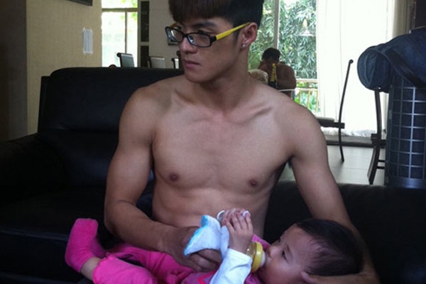 Nhung ong bo tre nhat showbiz Viet hinh anh