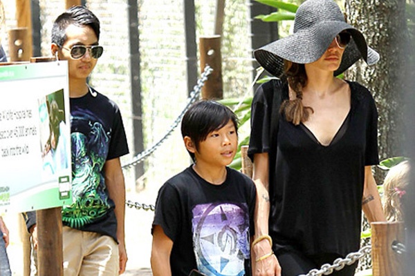 Pax Thien muon hoc me Angelina xam hinh hinh anh