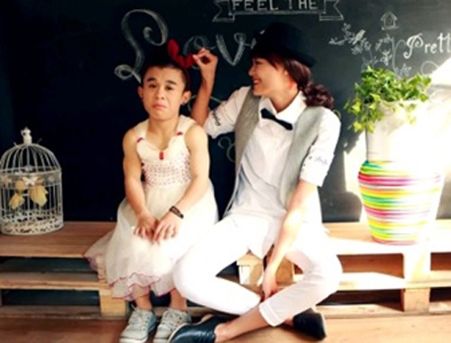 Voc dang nho con cua chong va ban trai sao Viet hinh anh