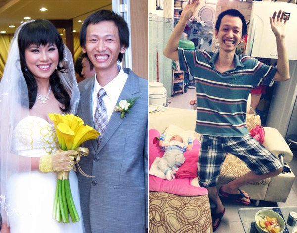 Một cặp đôi làng nhạc khác là nhạc sĩ Thanh Tâm – ca sĩ Hải Yến. Sau 8 năm yêu nhau, họ quyết định làm đám cưới vào đầu năm 2010. Nhạc sĩ Thanh Tâm có vóc dáng khá nhỏ nhắn, gầy gò so với vẻ đầy đặn của vợ. 