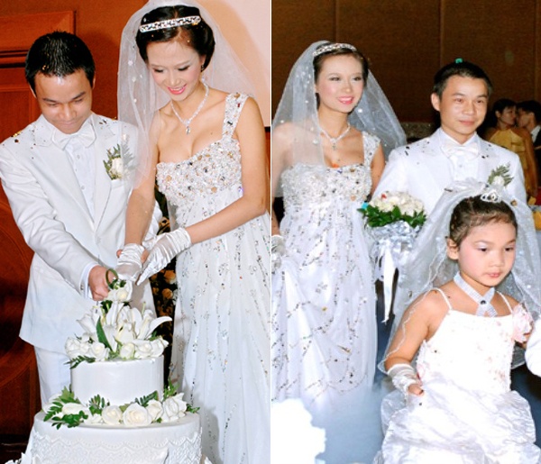 Tháng 10/2008, Hoa hậu Biển 2006 Ngọc Diệp lên xe hoa với bạn trai là doanh nhân Cường Luxury  (tên thật là Phan Hùng Cường) - chủ tịch HĐQT tập đoàn Vương Cường. Cũng giống như Hà Hồ, Ngọc Diệp sở hữu vóc dáng của một người mẫu, trong khi đó ông xã cô không có lợi thế về khoản ngoại hình. 