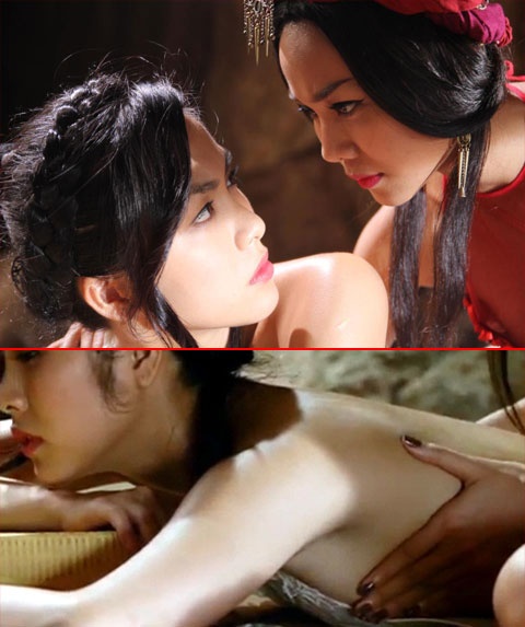 Những trường đoạn chỉ có riêng 2 nhân vật như lúc tập võ, khi Linh Lan nằm trên giường và được Kiều Thị xoa lưng, diễn ra khá nhạy cảm, nhiều người lờ mờ cho rằng giữa họ nảy sinh mối tình đồng tính. 