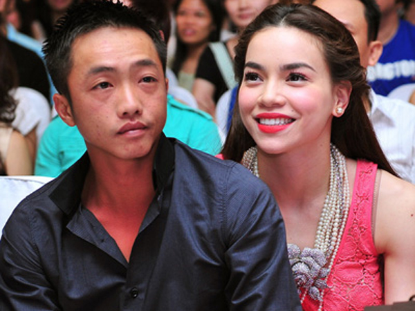 Nhung lan Ha Ho bao ve tinh yeu voi Cuong Do La hinh anh