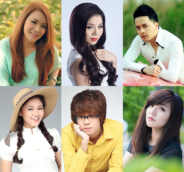 Hồ Quỳnh Hương, Bùi Anh Tuấn, Văn Mai Hương, Bích Phương, Cao Thái Sơn