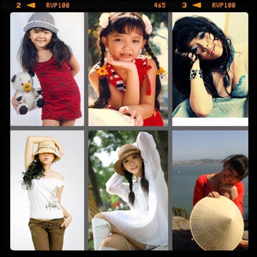 Co be toc xu - Toc tien hinh anh