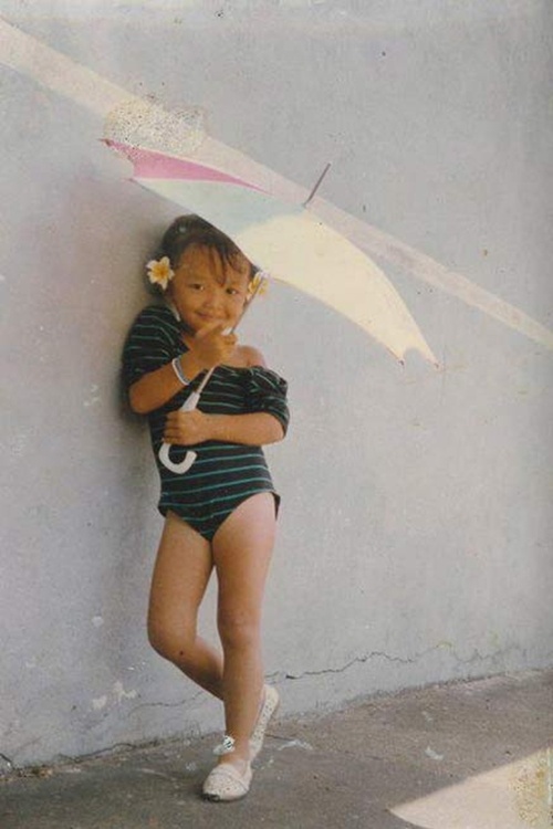 Tóc Tiên ngày còn bé