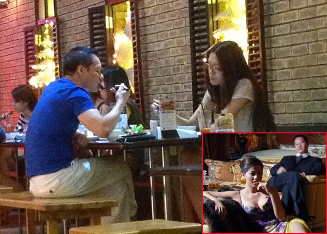 Mối quan hệ hẹn hò giữa Hoa hậu Việt Nam 2008 Thùy Dung với doanh nhân Đức An  – chồng cũ của cựu siêu mẫu Ngọc Thúy bị đồn thổi từ năm 2013. Người đẹp 9x từng bị bắt gặp đi cùng đại gia Việt kiều trên đường phố Sài Gòn vào cuối năm ngoái nhưng cô chưa từng lên tiếng thừa nhận. Cuối tháng 5 vừa qua, Ngọc Thúy bất ngờ đăng dòng trạng thái nói bóng gió về người yêu của chồng cũ muốn can thiệp vào câu chuyện kiện tụng giữa 2 vợ chồng cô. Dòng status được cho là ám chỉ Thùy Dung, cựu siêu mẫu còn mỉa mai hoa hậu của chồng cũ đang sử dụng những món đồ đắt tiền như xế hộp, biệt thự mà cô từng làm chủ.  