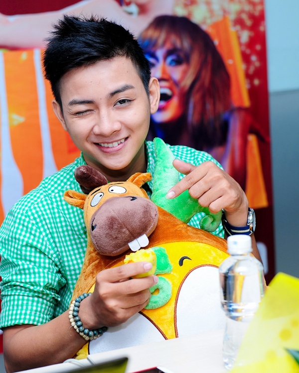 Ca sĩ Hoài Lâm. Ảnh: Thành Luân