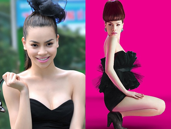 Nhưng chỉ một thời gian ngắn sau đó, Hồ Ngọc Hà có sự lột xác về mặt hình ảnh. Khuôn mặt trở nên thon gọn với chiếc cằm dài hơn, làn da “bỗng dưng” trắng mịn. Lúc này cô hướng tới hình ảnh ngọt ngào, gợi cảm. Từ năm 2007 đến 2009 là khoảng thời gian Hà Hồ chuyển mình rõ rệt nhất về nhan sắc. 