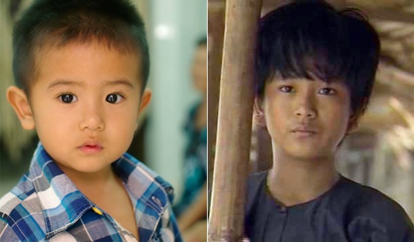 Khi lên chức bố của bé trai Kim Bảo cũng là lúc nam diễn viên Hùng Thuận có riêng “bản sao” hồi nhỏ. Cậu bé 5 tuổi sở hữu những đường nét đặc trưng từ bố như đôi môi nhỏ chúm chím, chiếc mũi thon, đôi mắt to tròn và đôi tai Phật. 