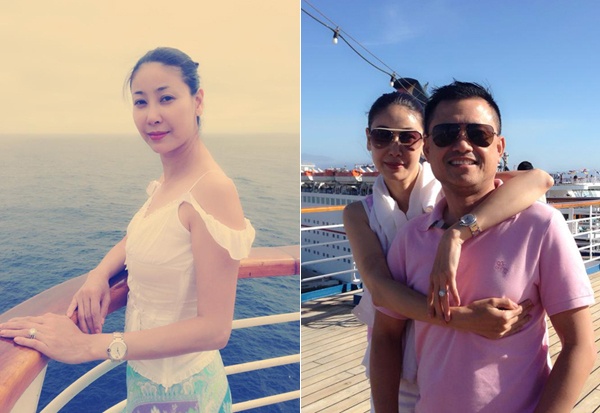 Đầu tháng 7 vừa qua, Hoa hậu Việt Nam 1992 Hà Kiều Anh khoe loạt ảnh gia đình cô và bạn bè đi nghỉ mát ở Ensenada, Mexico trên chiếc du thuyền Carnival Cruise sang trọng, chuyến đi xuất phát từ bang California, Mỹ. 